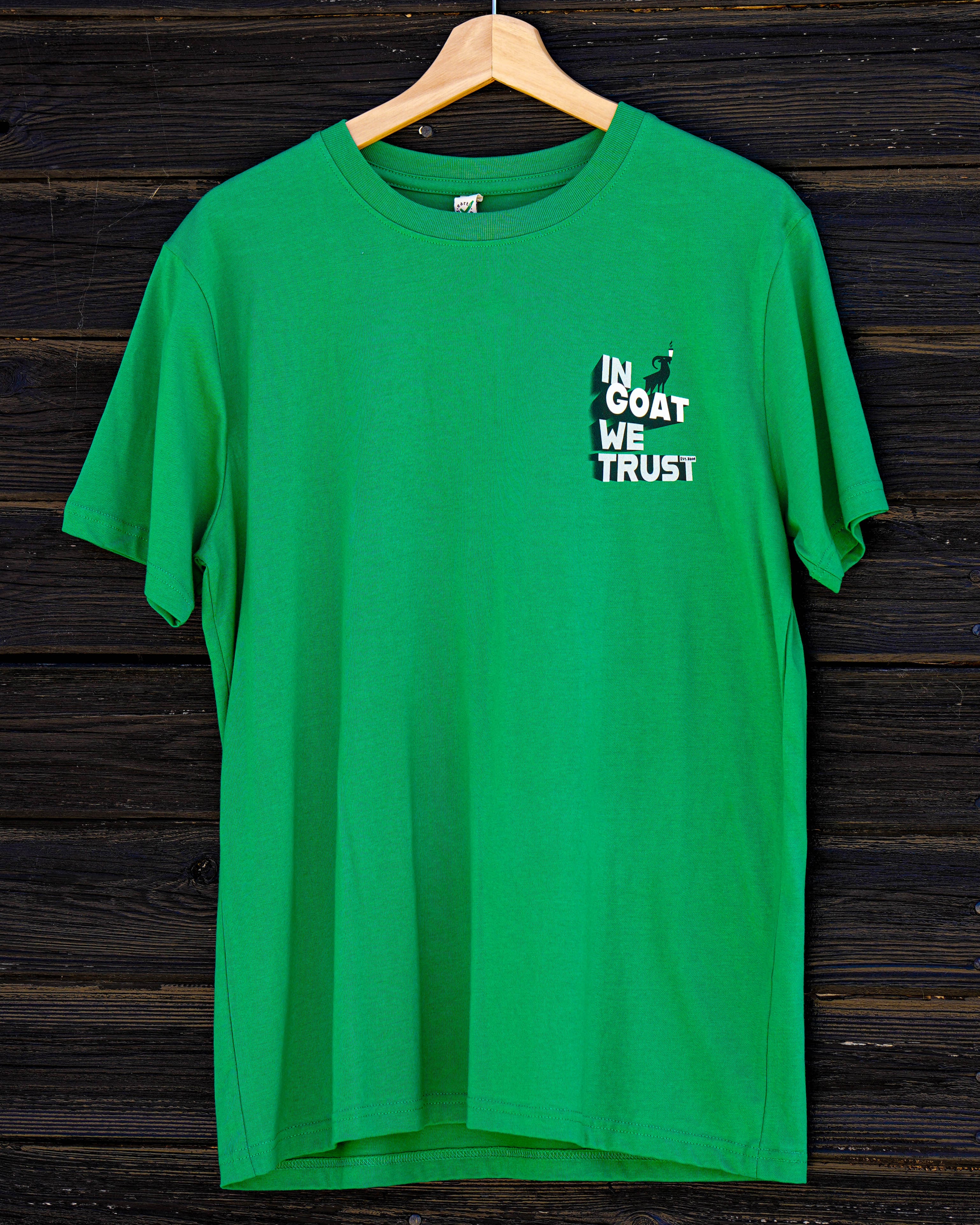 In GOAT We Trust Tee